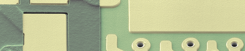SEM - Printed circuit boards